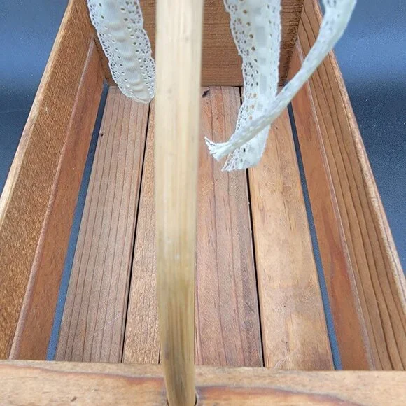 Handcrafted Wooden Baskets - Picture 3 of 6